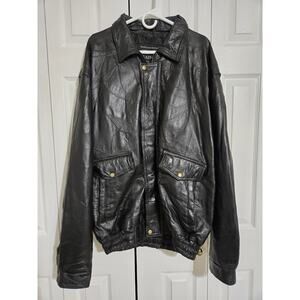 Napoline leather outfitters 3x handcrafted fully lined genuine leather jacket